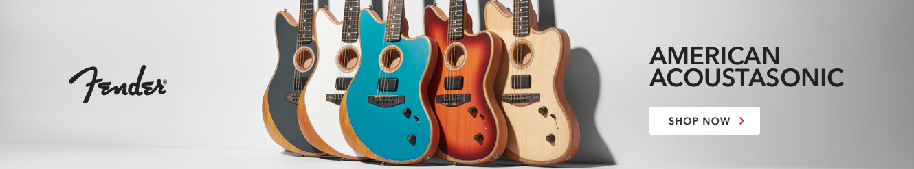 Fender Acoustasonic Guitars
