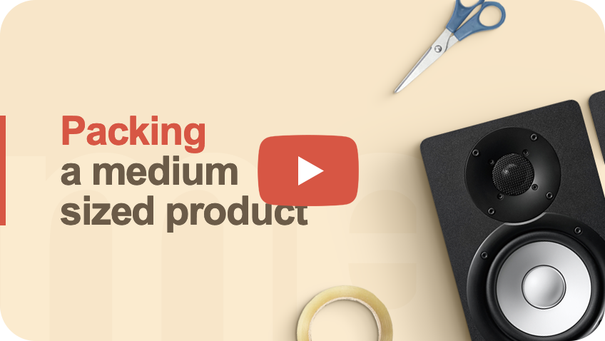 Packing a medium sized product guide