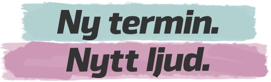Ny utrustning för terminen