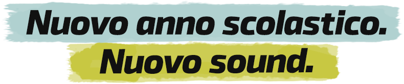 Nuovo trimestre. Nuovo suono.