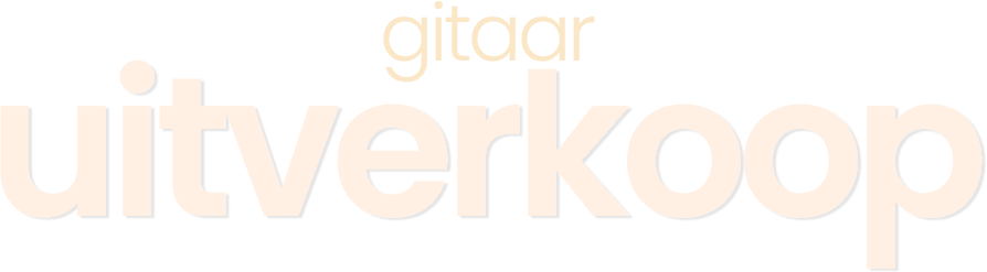 Uitverkoop op gitaren