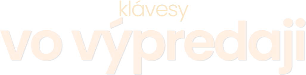 Klávesové nástroje v zľave