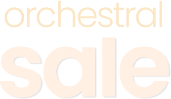 Sale on orchestral instruments